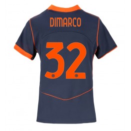Inter Milan Federico Dimarco #32 Derde tenue Dames 2025-26 Korte Mouw